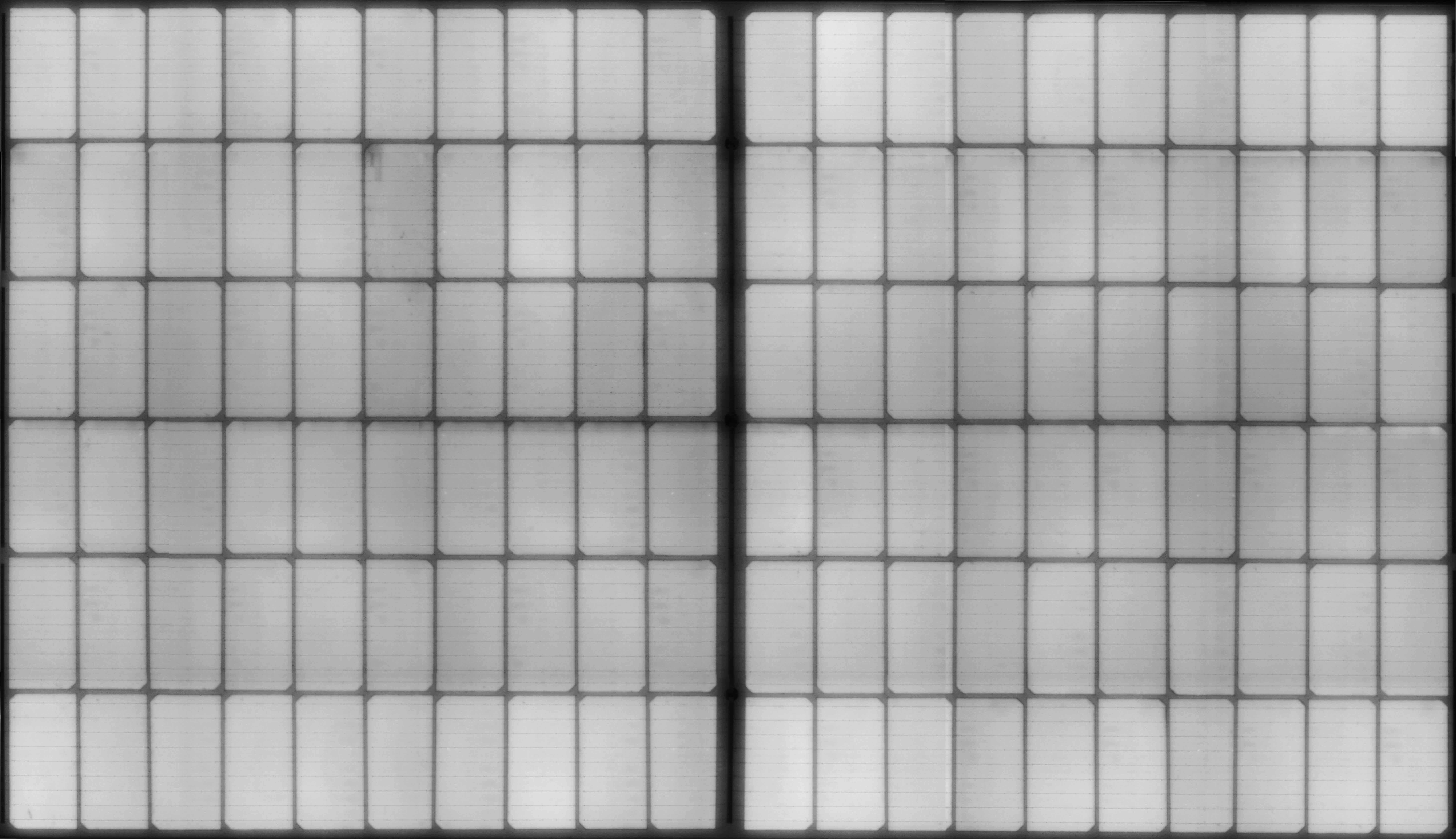 Full-module electroluminescence image